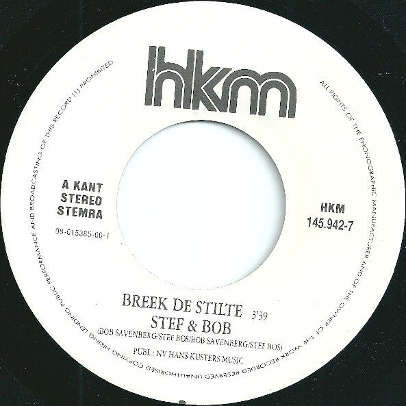 Stef* & Bob* -Breek De Stilte