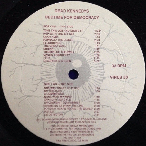 Dead Kennedys -Bedtime For Democracy