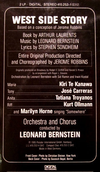 Leonard Bernstein -West Side Story
