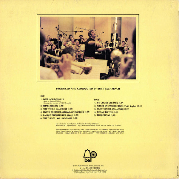 Burt Bacharach, Hal David - Lost Horizon (Original Soundtrack)