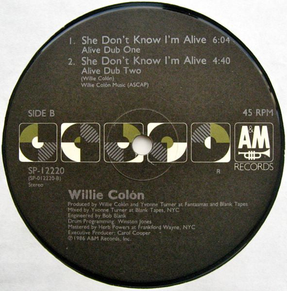 Willie Colón -She Don't Know I'm Alive