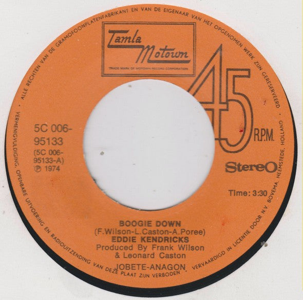 Eddie Kendricks -Boogie Down