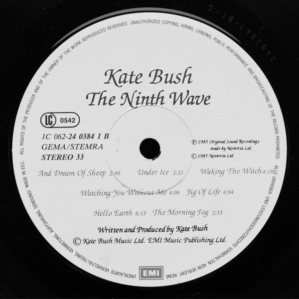 Kate Bush -Hounds Of Love