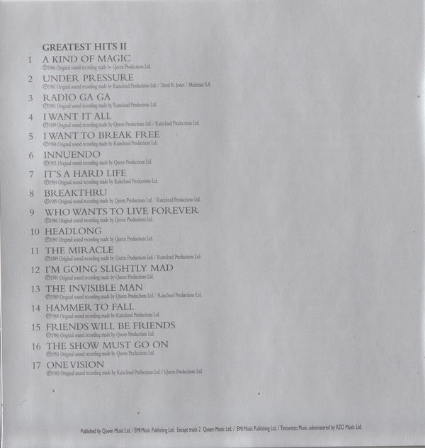 Queen -Greatest Hits I II & III (The Platinum Collection)