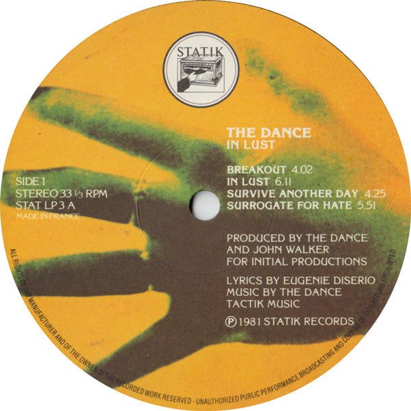 The Dance -In Lust