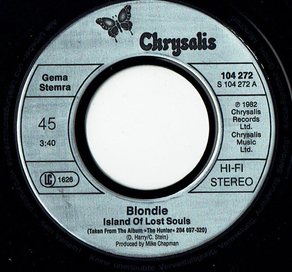 Blondie -Island Of Lost Souls