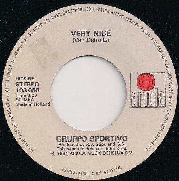 Gruppo Sportivo -Very Nice