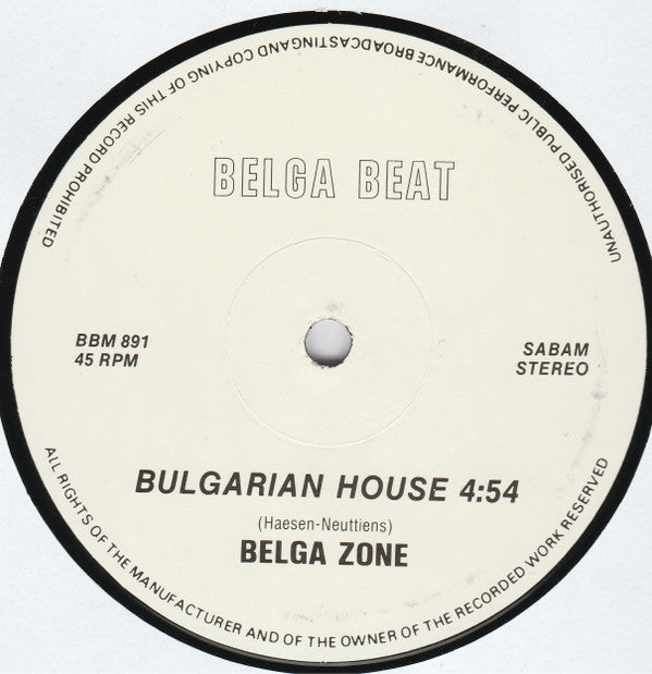 Belga Zone -Bulgarian House