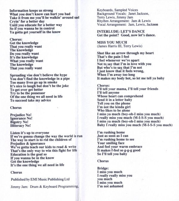 Janet Jackson - Rhythm Nation 1814