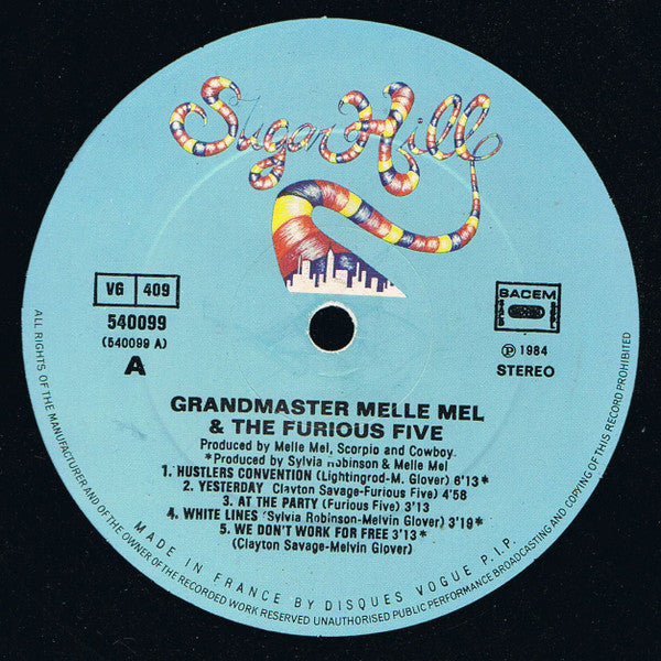 Grandmaster Melle Mel & The Furious Five -Grandmaster Melle Mel & The Furious Five