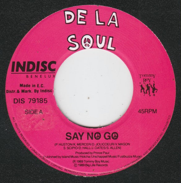 De La Soul -Say No Go