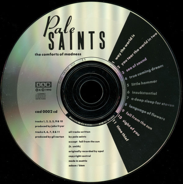 Pale Saints -The Comforts Of Madness