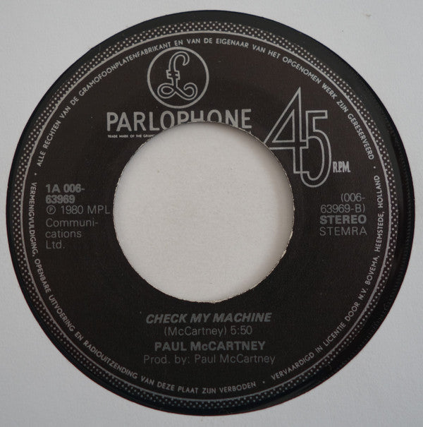 Paul McCartney -Waterfalls