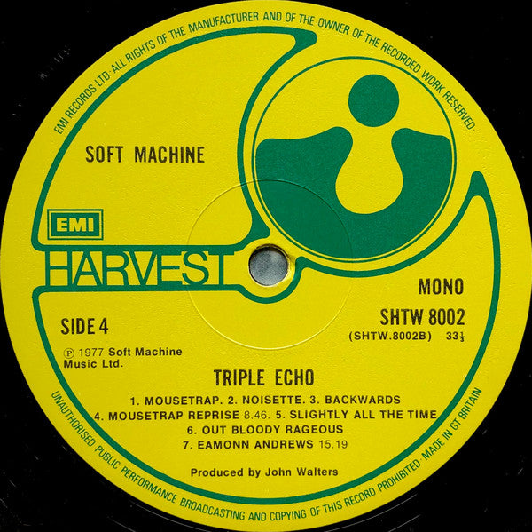 Soft Machine -Triple Echo