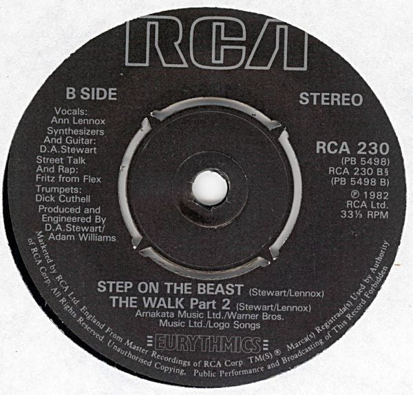 Eurythmics - The Walk