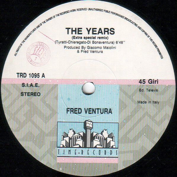 Fred Ventura -The Years