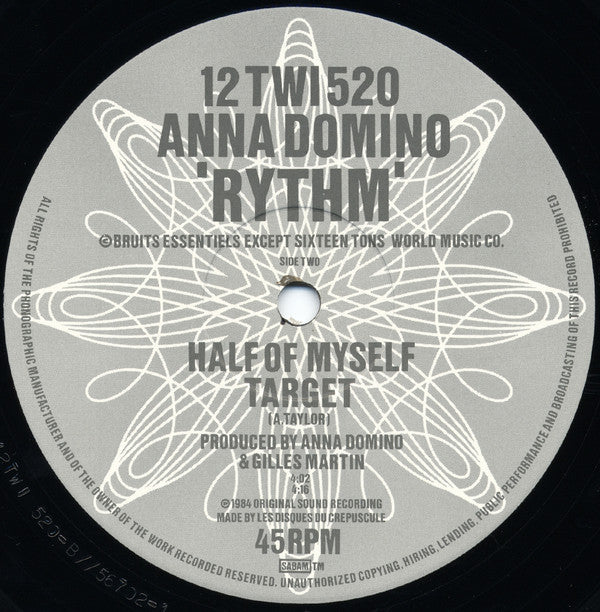 Anna Domino - 'Rythm'