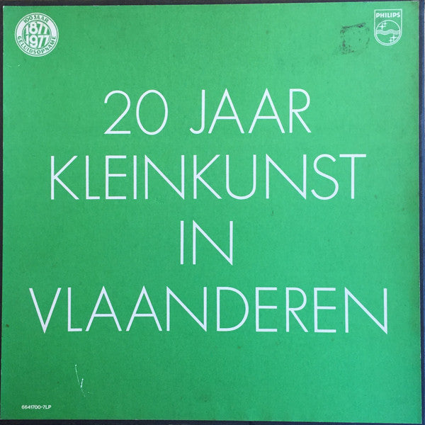 Various -20 Jaar Kleinkunst In Vlaanderen