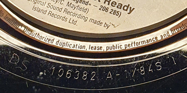 Bob Marley And The Wailers* -One Love/People Get Ready
