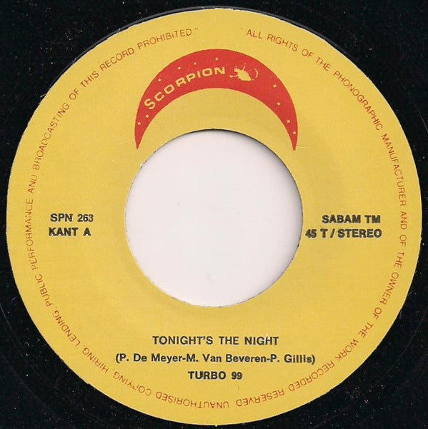 Turbo 99 -Tonight's The Night