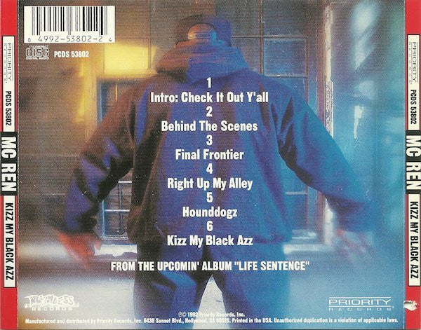 MC Ren - Kizz My Black Azz