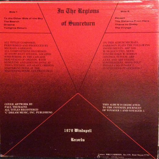 Michael Garrison - In The Regions Of Sunreturn