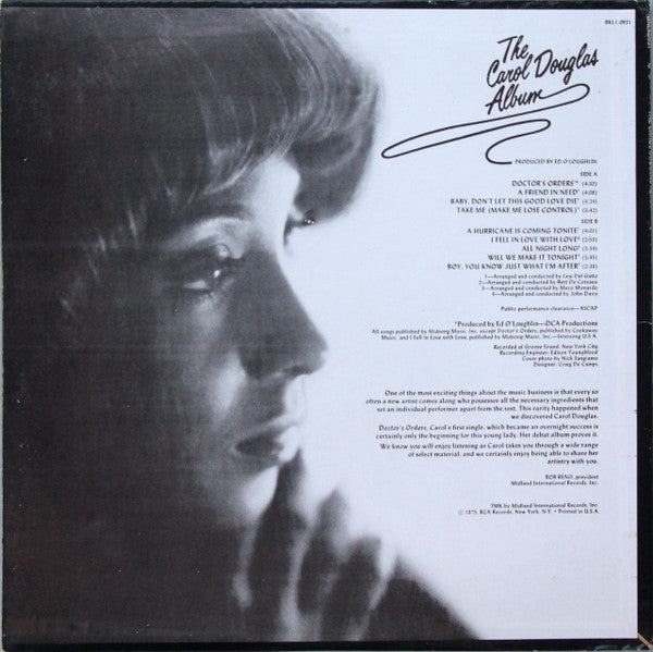 Carol Douglas -The Carol Douglas Album