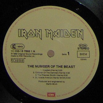 Iron Maiden -The Number Of The Beast