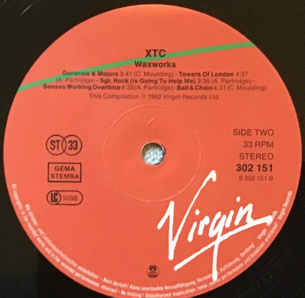 XTC -Waxworks - Some Singles 1977-1982 / Beeswax - Some B-Sides 1977-1982