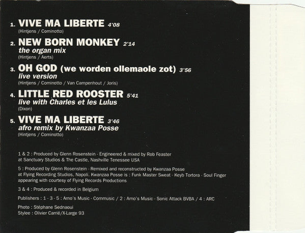 Arno (2) -Vive Ma Liberté