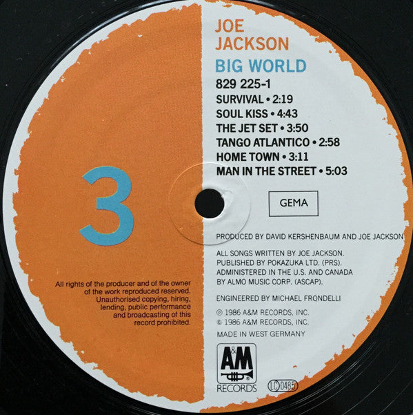 Joe Jackson -Big World