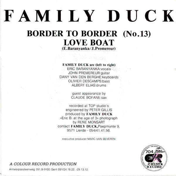 Family Duck -Border To Border (No. 13)