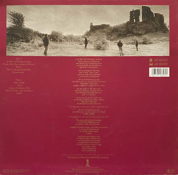 U2 -The Unforgettable Fire