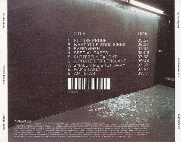 Massive Attack -100th Window