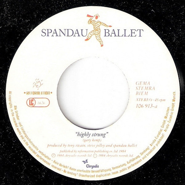 Spandau Ballet -Highly Strung