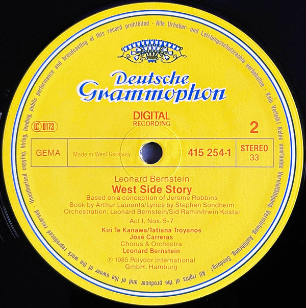 Leonard Bernstein -West Side Story
