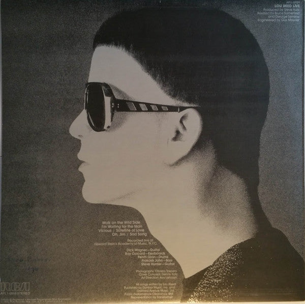 Lou Reed -Lou Reed Live