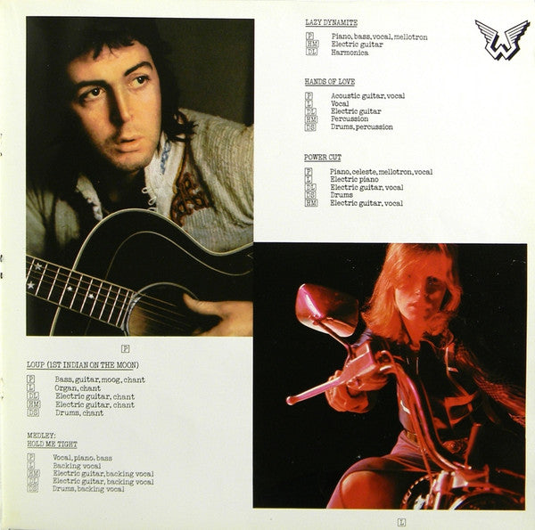 Paul McCartney And Wings* -Red Rose Speedway