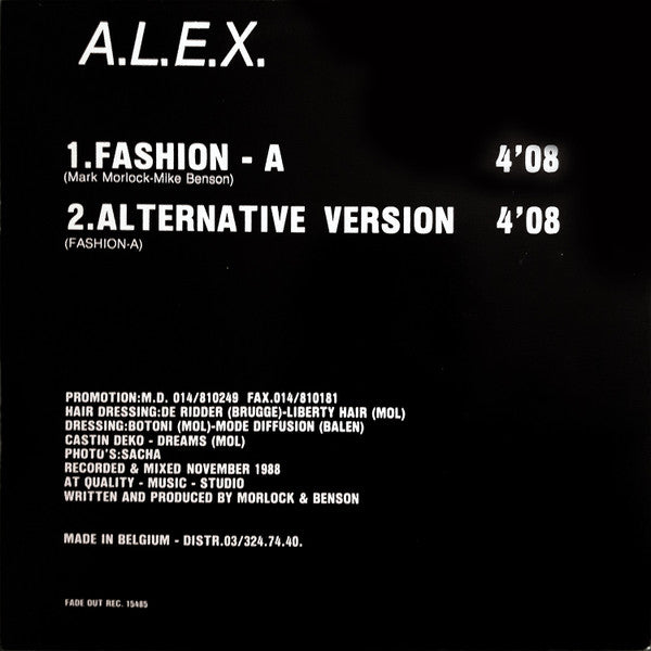 A.L.E.X. - Fashion A