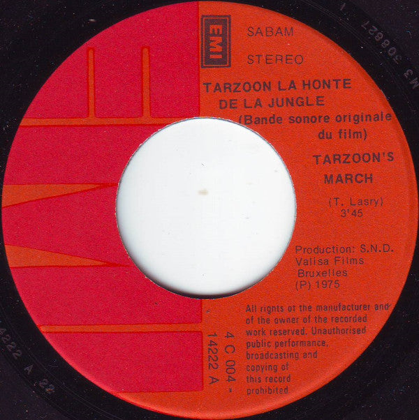 Teddy Lasry -Tarzoon's March (Bande Sonore Originale Du Film Tarzoon La Honte De La Jungle)