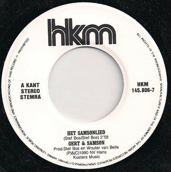 Samson &amp; Gert - Het Samsonlied