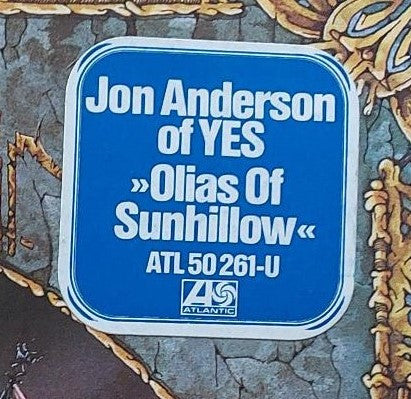 Jon Anderson -Olias Of Sunhillow