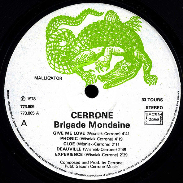 Cerrone -Brigade Mondaine