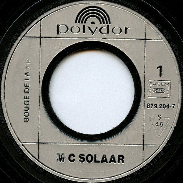 M.C. Solaar* -Bouge De Là