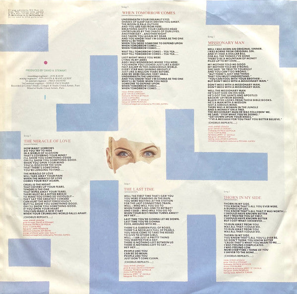 Eurythmics - Revenge