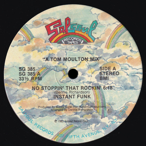 Instant Funk -No Stoppin' That Rockin'