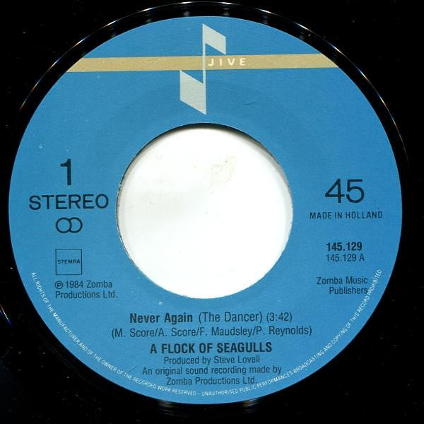 A Flock Of Seagulls -Never Again (The Dancer)