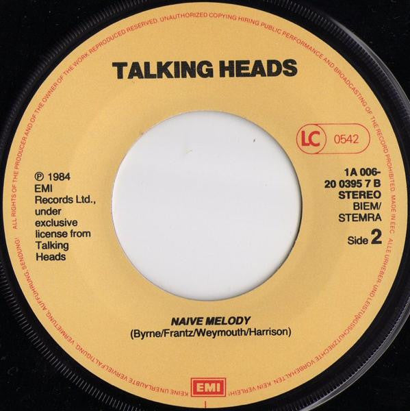 Talking Heads -Once In A Lifetime