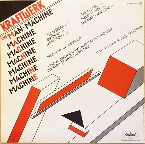 Kraftwerk -The Man•Machine