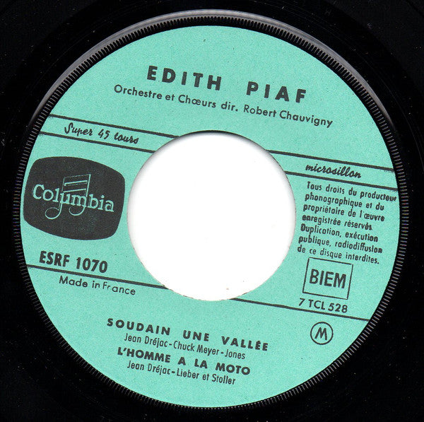 Edith Piaf -Les Amants D'un Jour